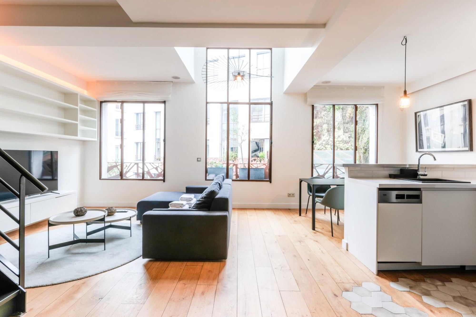 Chic Duplex Loft In Trendy Bastille * Parijs